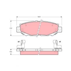 TRW DTEC Brake Pads