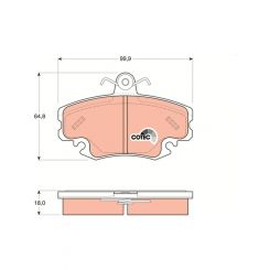 TRW Brake Pads