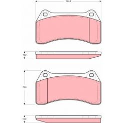 TRW Brake Pads