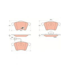 TRW Brake Pads