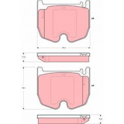 TRW Brake Pads