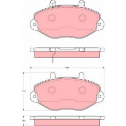TRW Brake Pads