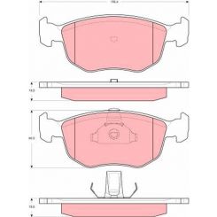 TRW Brake Pads