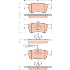 TRW Brake Pads