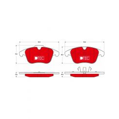 TRW DTEC Brake Pads