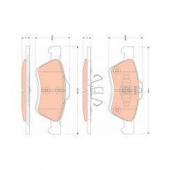TRW Brake Pads