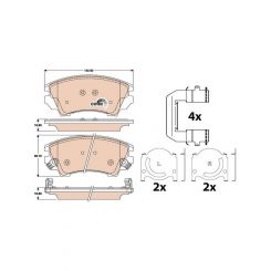 TRW DTEC Brake Pads