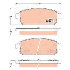TRW DTEC Brake Pads