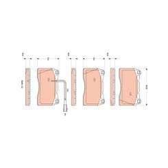 TRW Brake Pads