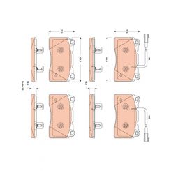 TRW Brake Pads