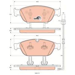 TRW Brake Pads
