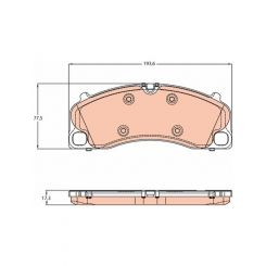 TRW Brake Pads