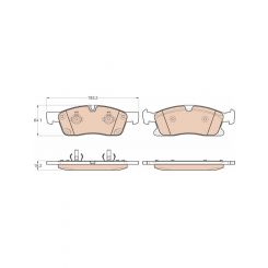 TRW Brake Pads