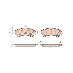 TRW Brake Pads