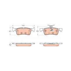 TRW Brake Pads