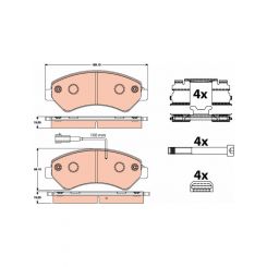 TRW Brake Pads