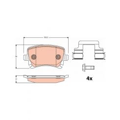 TRW Brake Pads