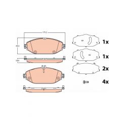 TRW Brake Pads