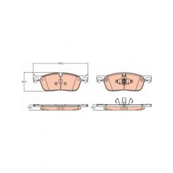 TRW Brake Pads