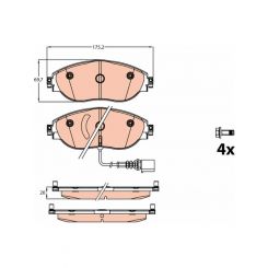 TRW Brake Pads