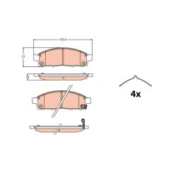 TRW Brake Pads