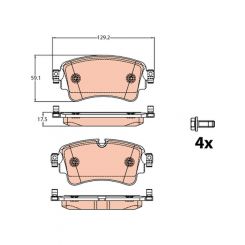 TRW Brake Pads