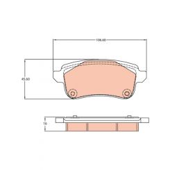 TRW Brake Pads