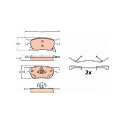 TRW Brake Pads