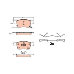 TRW Brake Pads