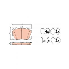 TRW Brake Pads