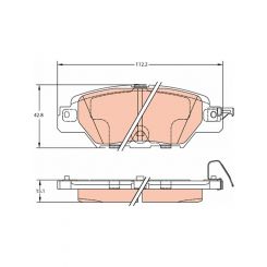 TRW Brake Pads
