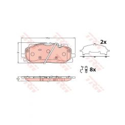 TRW Brake Pads