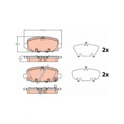 TRW Brake Pads