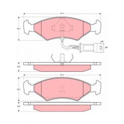 TRW Brake Pads