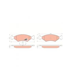 TRW Brake Pads