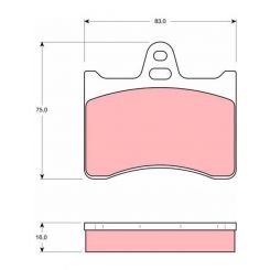 TRW Brake Pads