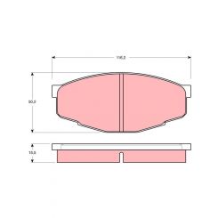 TRW DTEC Brake Pads