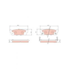 TRW DTEC Brake Pads