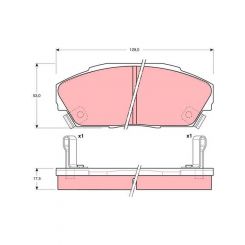 TRW DTEC Brake Pads