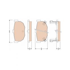 TRW Brake Pads