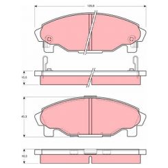 TRW Brake Pads