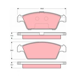 TRW Brake Pads