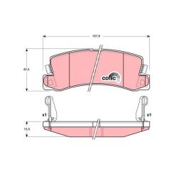 TRW DTEC Brake Pads