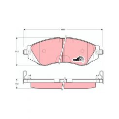 TRW Brake Pads