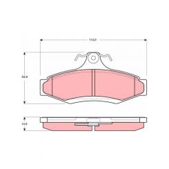 TRW Brake Pads