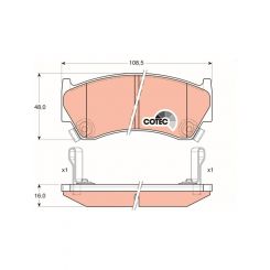 TRW Brake Pads