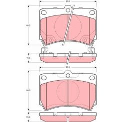 TRW Brake Pads