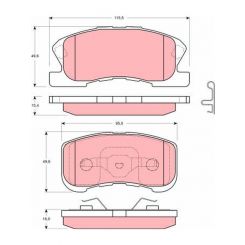 TRW Brake Pads