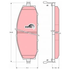 TRW Brake Pads