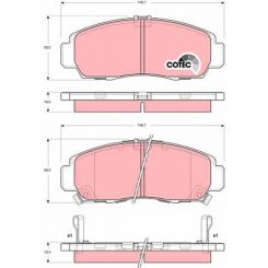 TRW Brake Pads